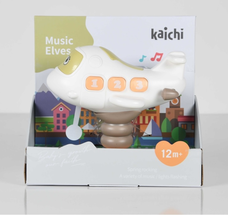 TABLE TOY-PLANE WITH LIGHT