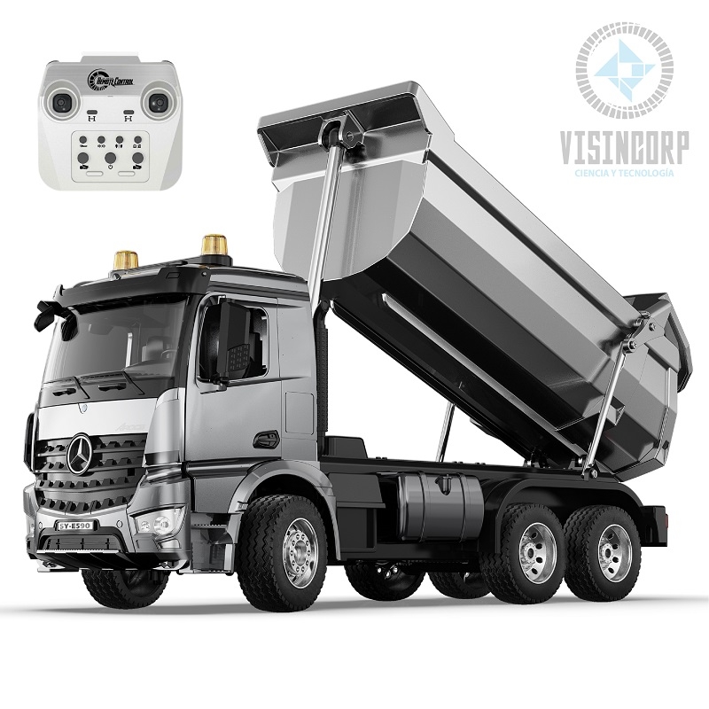 DUMP TRUCK E590  METAL (LICENCIADO POR MERCEDES-BENZ AROCS)