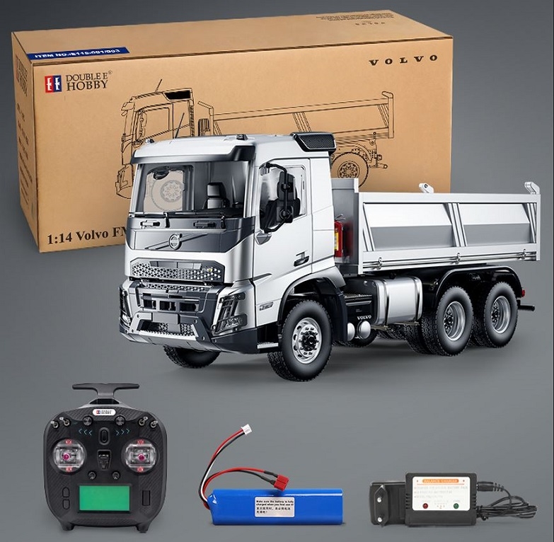 VOLVO FMX RC DUMP TRUCK (METAL)