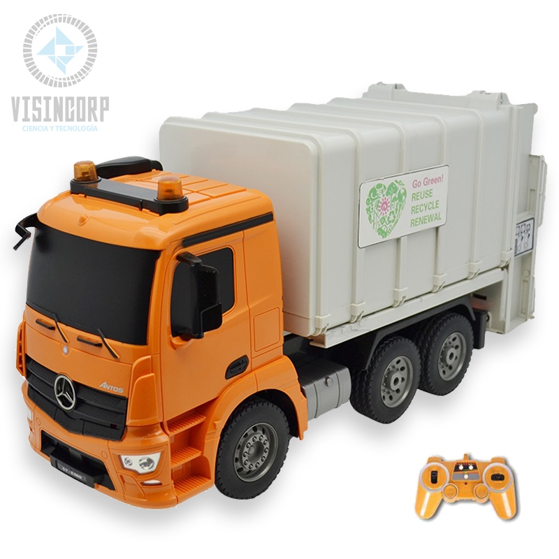 RC GARBAGE TRUCK (LICENCIADO POR MERCEDES BENZ)
