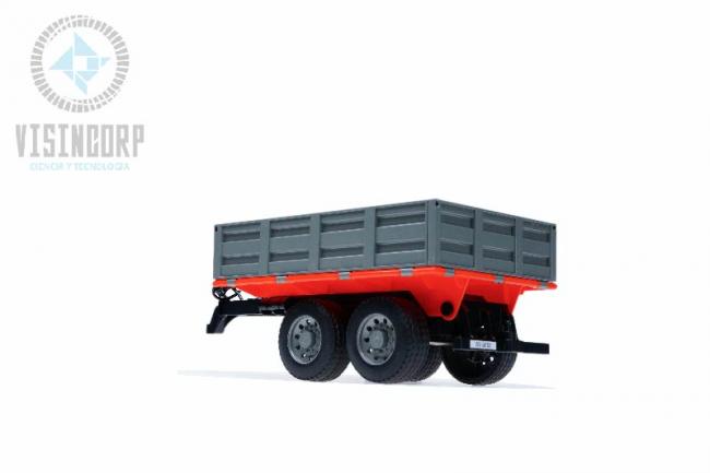 Farm Truck with Dumping Hopper